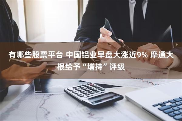 有哪些股票平台 中国铝业早盘大涨近9% 摩通大根给予“增