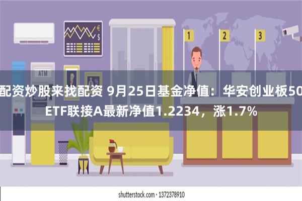 配资炒股来找配资 9月25日基金净值：华安创业板50ETF联